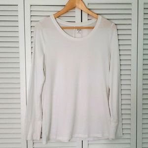 Crew Neck Long Sleeve Tee